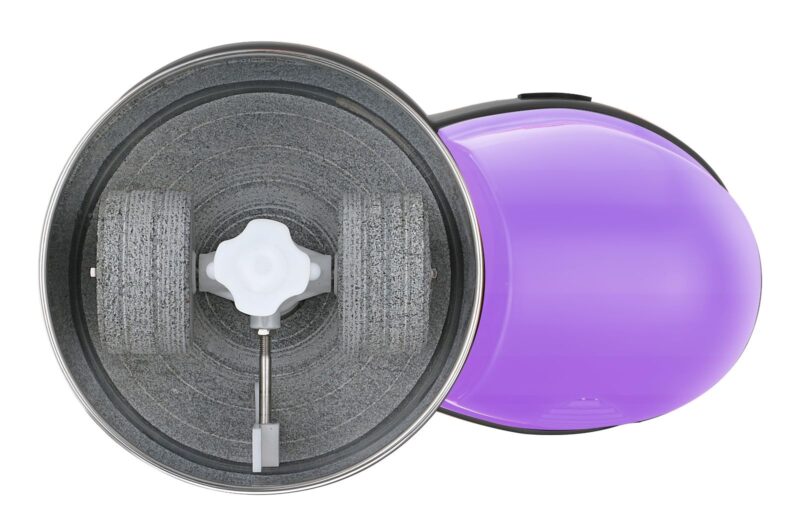 SOWBAGHYA Mint 2Ltr Table Top Wet Grinder | Heavy Duty Motor | Ideal for Your Kitchen | 2Ltr Wet Grinder for All Kinds of Batter for South Indian Dishes | ABS (Violet) - Image 2