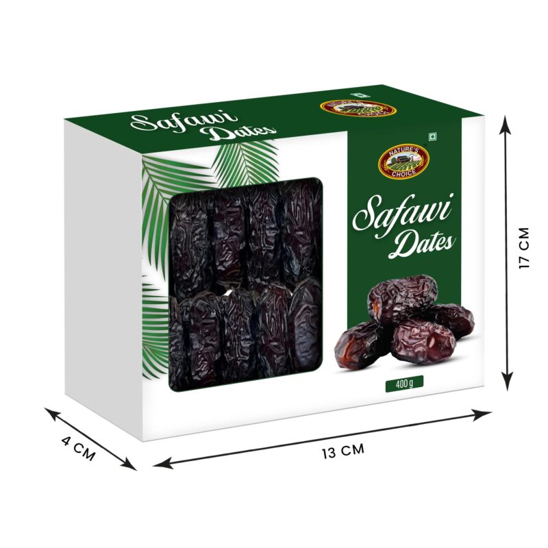 Nature's Choice Safawi Kalmi Dates 400g | Khajur/Khajoor | Soft Khejur - Image 4