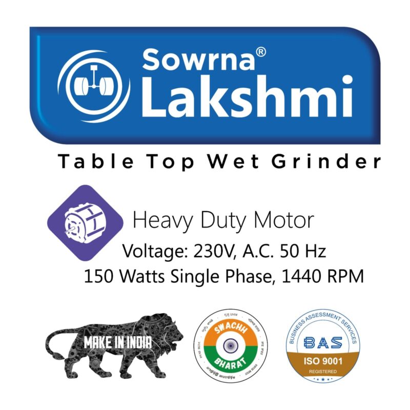 Sowrna Lakshmi Wet Grinder - Image 8
