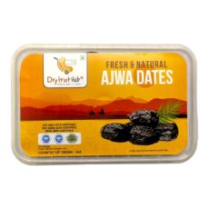 Dry fruit hub Ajwa Dates 500gm | Khajoor | Ajwa dates original | Authentic Madina Dates | Natural, Soft & Sweet | Handpicked, Fresh & Hygienically Packed | Ready to Eat