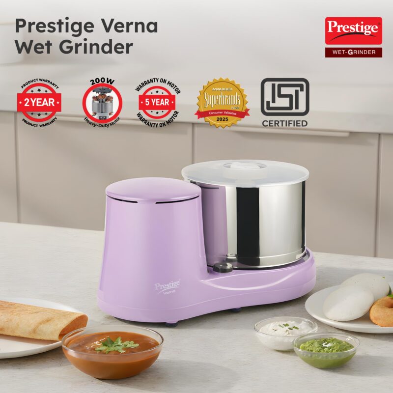 Prestige Wet Grinder - Verna - Image 2