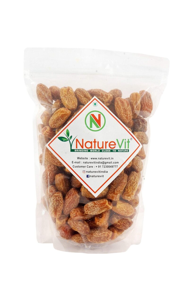 NatureVit Yellow Dry Dates, 400g | Sukha Khajoor | Kharak