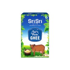 Sri Sri Tattva Cow’s Pure Ghee 1 Litre | Pure and Natural | Rich Texture and Aroma | Lab Tested | Rich in Good Fats and Antioxidants | (Pack of 1)