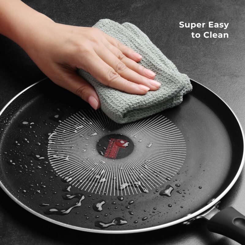 Tower Dosa Tawa 26cm Aluminium Non Stick Red Spot Heat Indicator Induction - Image 4