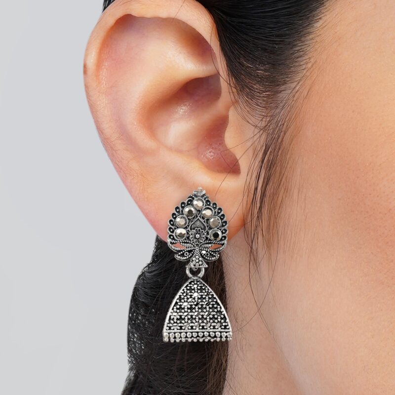 Fashion Frill Earrings For Women Floral Vintage Design Traditional Drop Jhumke For Women Girls Love Gifts 12 Pair of Earrings - Image 7