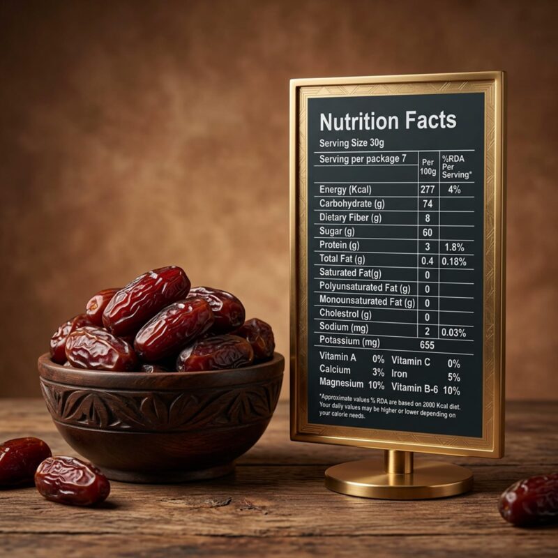Wonderland Foods 200g Premium Medjool Dates Pouch | King of Dates | Dry Fruits Healthy & Nutritious Soft Khajoor, Khajur Rich In Iron, Fibre & Vitamins, Fresh - Image 8