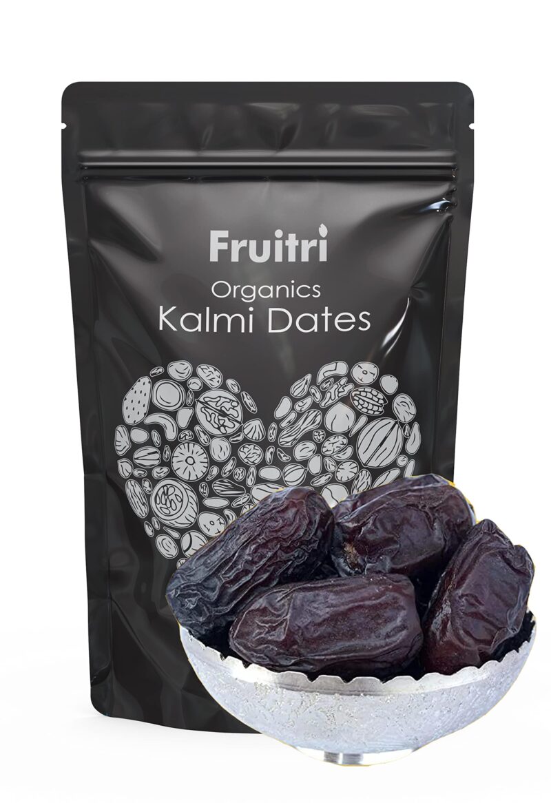 Fruitri Premium Queen Kalmi Dates 250Gram, Juicy & Delicious Khajoor, Arab Khajur, 100% Naturally Dried & Free From Any Preservative