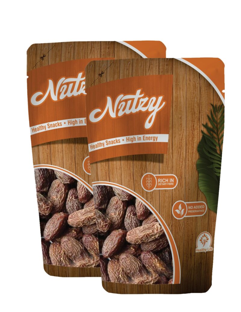 Nutzy Dried Fruits Nuts And Seeds (Dried Lal Chuara/Dry Red Dates) - 500 Gm