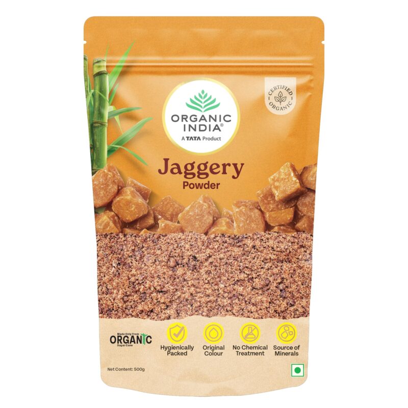 A TATA Product - Organic India Jaggery Powder, 500g