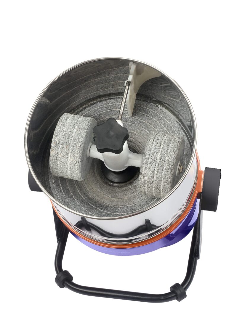Sowbaghya Shree+2 L Table Top Tilting Grinder with Attachments | Heavy Duty Motor | for All Kinds of Batter for South Indian Dishes (Blue) - Image 4