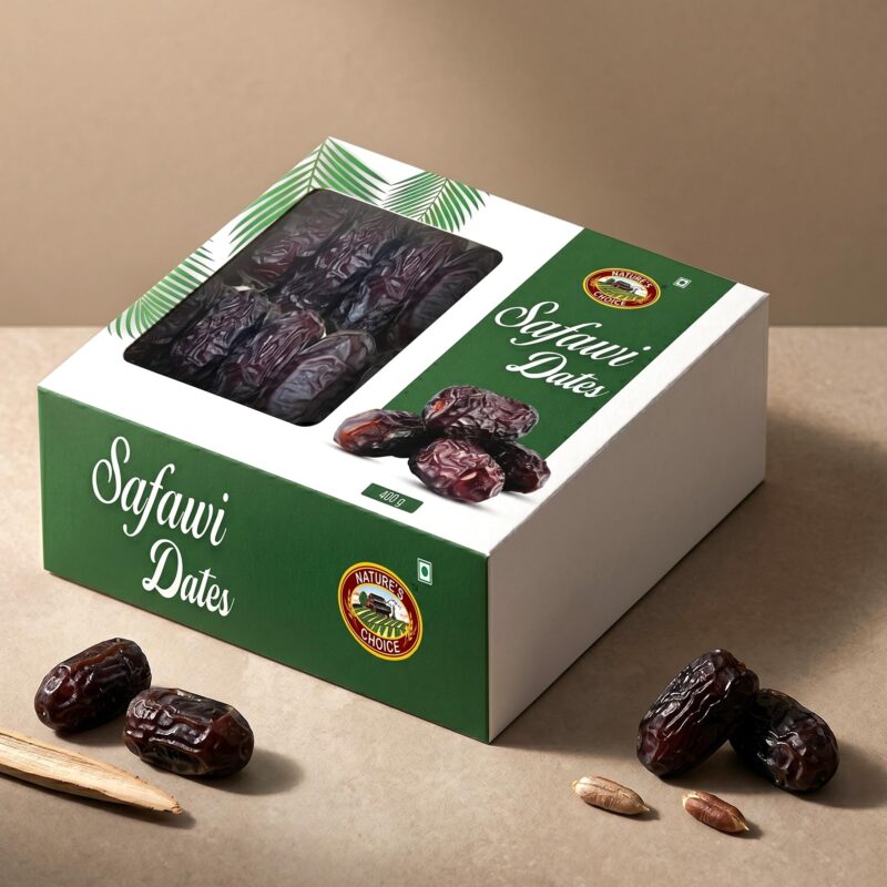 Nature's Choice Safawi Kalmi Dates 400g | Khajur/Khajoor | Soft Khejur - Image 3