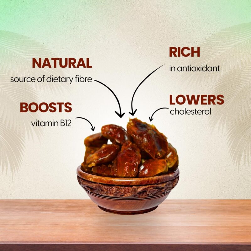 Lion Dates Qyno Deseeded Dates 1.5Kg (3 Packs, Each 500G) - Dry Fruits - Healthy & Nutritious Snack - Rich In Protein & Vitamins - Seedless Khajoor Or Khajur, Fresh - Image 5
