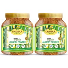 Dhampure Speciality Organic Jaggery Powder 1.6kg (2 x 800g) Desi Shakkar