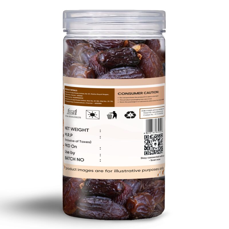 Fabeato Jumbo Medjoul Dates 400g |100% Natural, No Additives, Khajur, Khajoor, Dry Dates, Healthy Snack, Rich in Fiber,Potassium, Antioxidants & Essential Nutrients (Medjool) - Image 2