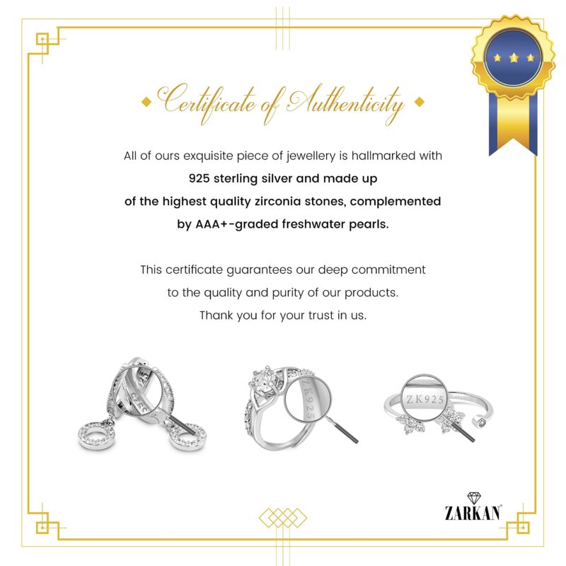 Zarkan 925 Sterling Silver Beauty Blocks Toe Rings, Adjustable | Chandi Bichiya | Gift for Women & Girls | Certified Authentic Hallmark & 925 Stamp - Image 7