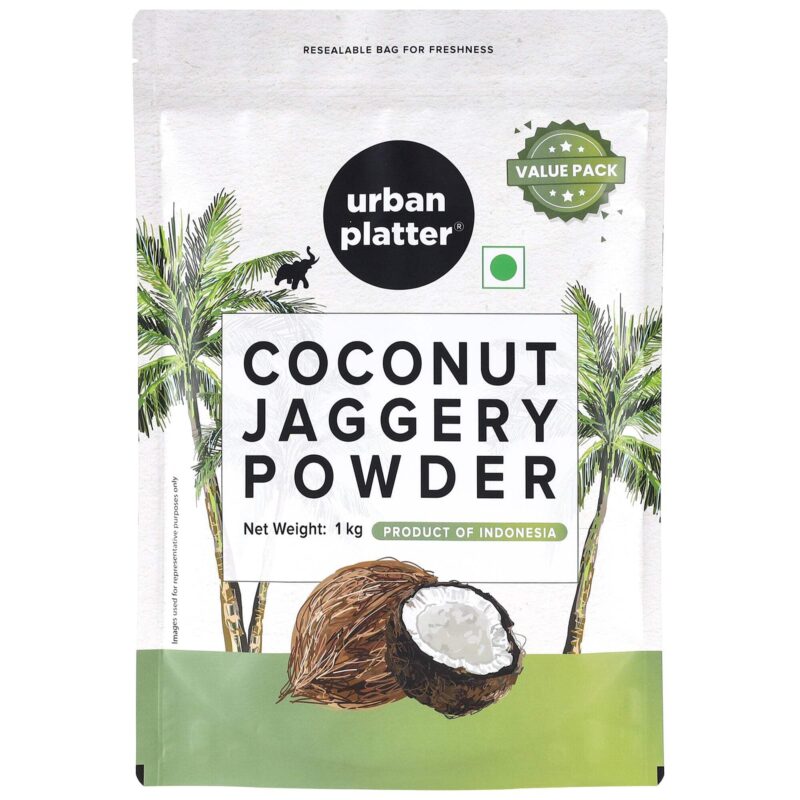 Urban Platter Coconut Sugar, 1Kg (Natural Sweetener, Low Glycemic Index, Refined Sugar Alternative)