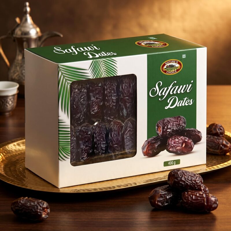 Nature's Choice Safawi Kalmi Dates 400g | Khajur/Khajoor | Soft Khejur - Image 2