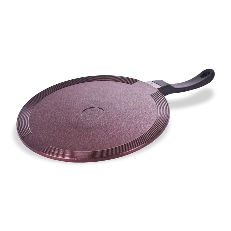 Sumeet Granite Finish NonStick Die Cast 4mm Thick Dosa Tawa - 30.5 cm, Peach Color - Image 5