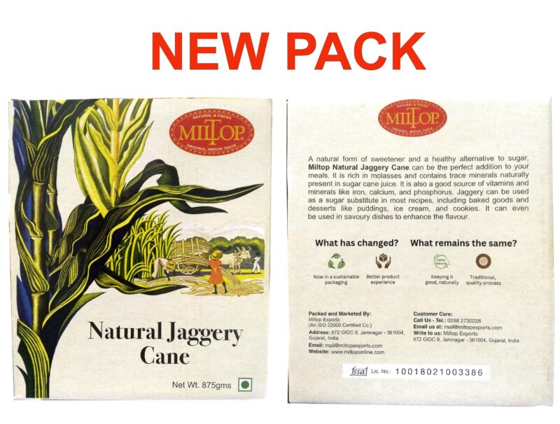 Miltop Natural Jaggery, 875g*2 - Image 2